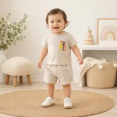 Enjoy Today & Everyday 2 In 1 Set Beige - საბავშვო ორეული