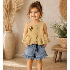 Ice Cream 2 In 1 Set Yellow - საბავშვო ორეული