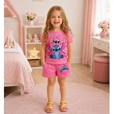 Stitch 2 In 1 Set Pink - საბავშვო ორეული