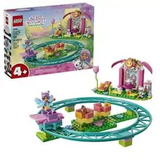 Lego Gabby's Dollhouse  11214 Fairy Roller Coaster and Tea Party