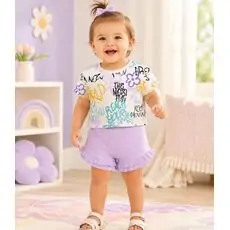 Baby Purple 2 In 1 Set - საბავშვო ორეული