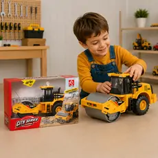 Road Roller With Sound And Light - სათამაშო კატოკი განათებით და ხმოვანი ფუნქციით