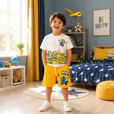 Minions 2 In 1 Set Yellow - საბავშვო ორეული