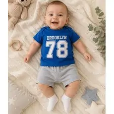 Brooklyn 78 2 In 1 Set Blue - საბავშვო ორეული