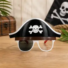 Koopman Party Glass Pirate With Hat - სათამაშო მეკობრის სათვალე