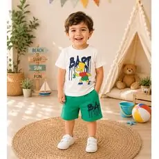 Bart 2 In 1 Set Green - საბავშვო ორეული