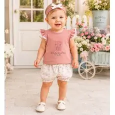 Blooming Everyday 2 In 1 Set Pink - საბავშვო ორეული