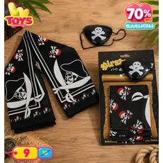 Koopman Pirate Bandana With Eyepatch - სათამაშო მეკობრის თავსახვევი და სათვალე
