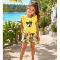 Hello Tropical Paradise 2 In 1 Set Yellow - საბავშვო ორეული