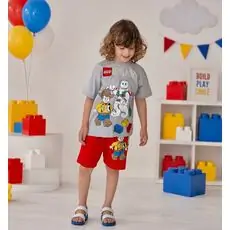 Play With Bricks 2 In 1 Set Red - საბავშვო ორეული