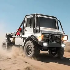 Unimog U4000 Off-Road RC Rock Crawler - დისტანციურად მართვადი მანქანა