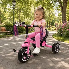 Tricycle Corsa Pink - სამთვლიანი ველოსიპედი