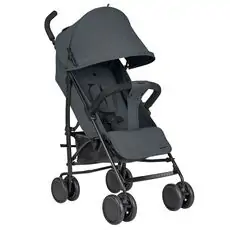 KikkaBoo Beetle 2 Dark Grey - საბავშვო სასეირნო ეტლი
