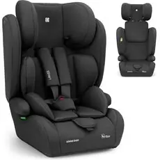 KikkaBoo 76-150 cm i-Pass i-Sizde Black - მანქანის სავარძელი (ქარსითი)