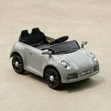 Porsche 911 Electric Car Grey - ელექტრო მანქანა