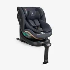 KikkaBoo i-Twist i-Size 2026 Grey - მანქანის სავარძელი (ქარსითი)