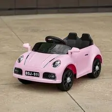 Porsche 911 Electric Car Pink - ელექტრო მანქანა
