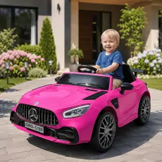 Mercedes Benz Racing Car Rose Red - ელექტრო მანქანა