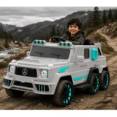 Mercedes Benz G63 AMG Car Grey - ელექტრო მანქანა