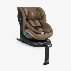 KikkaBoo i-Twist i-Size 2026 Coffee - მანქანის სავარძელი (ქარსითი)