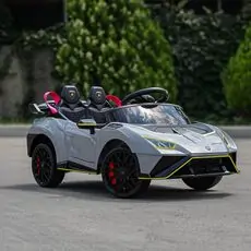 Lamborghini Licensed Car Grey - ელექტრო მანქანა
