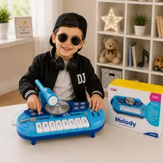 Piano DJ with Microphone -პატარა პიანინო დიჯეი მიკროფონით
