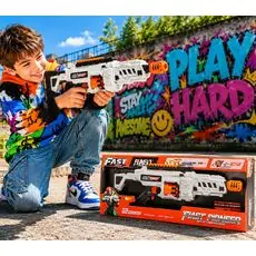 Automatic Electric Foam Gun - სათამაშო ავტომატური თოფი ქაფის ტყვიებით
