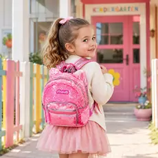 Girabrilla mini backpack kitty Pink- საბავშვო ჩანთა