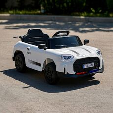 Mini Cooper Car White - ელექტრო მანქანა
