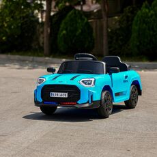 Mini Cooper Car Blue - ელექტრო მანქანა