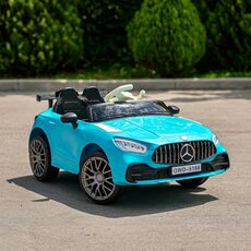 Mercedes Benz Racing Car Gulf Blue - ელექტრო მანქანა