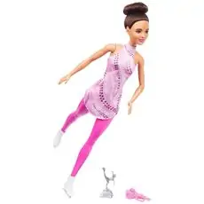 Barbie You Can Be Anything Figure Skater Doll თოჯინა ბარბი