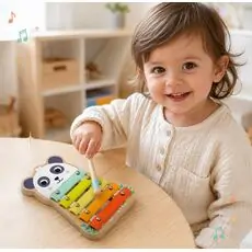 Wooden Melody Xylophone - ხის სათამაშო ქსილოფონი