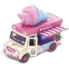 Ice Cream Pull Back Truck - სათამაშო მექანიკური მანქანა