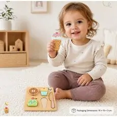 Tooky Toy Cutting Dessert 10 PCS - ხის განსავითარებელი სათამაშო დასაჭრელი დესერტი