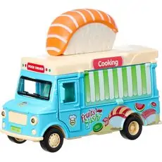 Fruit Sushi Pull Back Truck - სათამაშო მექანიკური მანქანა