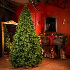 Christmas Tree PE 270 CM Green  - ნაძვის ხე 100% სილიკონი