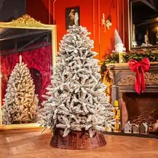 Snow-Covered Christmas Tree საახალწლო ნაძვის ხე დათოვლილი ტოტებით 180 სმ