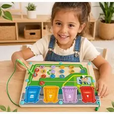 Recycle Maze Magnetic-მაგნიტური გადამუშავების ლაბირინთი