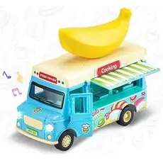 Banana Pull Back Truck - სათამაშო მექანიკური მანქანა