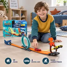 Shark Track With One Loop - სათამაშო ავტოტრასა ერთი მარყუჟით