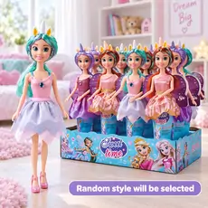 Beautiful Fashion Unicorn Doll - სათამაშო თოჯინა
