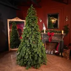 Christmas Tree PE 240 CM Green  - ნაძვის ხე 100% სილიკონი
