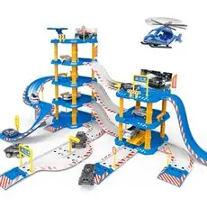 Police Car Set - სათამაშო პოლიციის მანქანების ნაკრები