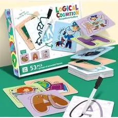 Puzzle Game Logical Cognition - შემეცნებითი ლოგიკური თამაში