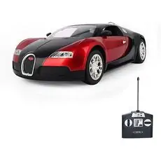 Remote Control Buggati Car Red  - სათამაშო დისტანციურად მართვადი მანქანა