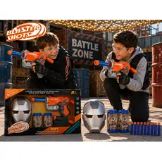 Iron Man Gun And Play Set - სათამაშო რკინის კაცის ნაკრები