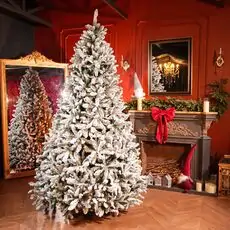 Snow-Covered Christmas Tree  240 CM - დათოვლილი ნაძვის ხე