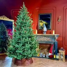 Christmas Tree PE+PVC 240 CM Green - ნაძვის ხე შერეული სილიკონის წიწვებით
