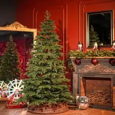Smart Classic Ukrainian Christmas Tree PE 210 CM 100% Silicone - დათოვლილი ნაძვის ხე 100% სილიკონი